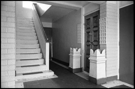 doorstep with chimney